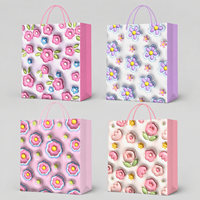 Sacs en papier épais de qualité supérieure avec poignées, logo personnalisé du fabricant, écologiques, réutilisables, pour emballages cadeaux et marchandises