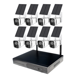 HD năng lượng mặt trời hệ thống <span class=keywords><strong>camera</strong></span> CCTV 2022 ngoài trời wifi không dây 3MP 8 CH <span class=keywords><strong>Mini</strong></span> NVR P2P <span class=keywords><strong>Kit</strong></span> - Product Image 1