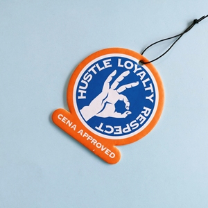 Parfum de longue durée personnalisé de créateur, parfum de <span class=keywords><strong>fleur</strong></span>, désodorisants suspendus pour voiture, désodorisant pour voiture en papier de coton écologique - Product Image 3