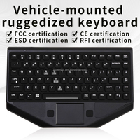 Nouveau clavier de bureau compact et robuste à commutateurs mécaniques à ciseaux en plastique avec rétroéclairage RVB programmable double mode