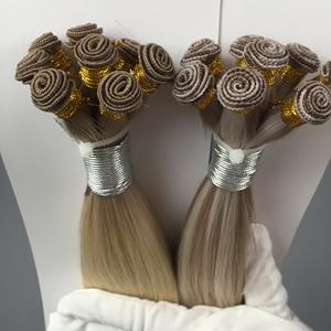 Jasminebeauty - Extensiones de Cabello Humano Virgen Remy 100% Naturales, Nuevas, Tejidas a Mano, Sin Costuras, Genius Weft, Doble Trama - Product Image 4