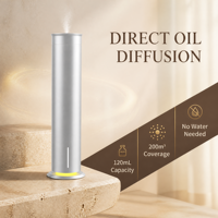 Diffuseur de parfum super silencieux <34dB, diffuseur d'arômes sans eau, grande capacité, machine à parfum pour chambre à coucher