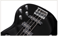 For G-B8-4-OEM 4-String Electric Bass Guitar with Maple Neck Synthetic Fingerboard White Wood Body