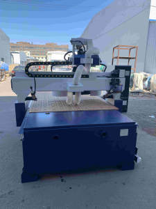 Routeur CNC pour gravure de portes et d'armoires en bois, conception à double carrousel, broche ATC 9 kW, 1325 - Product Image 3