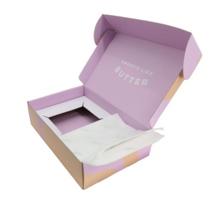 Custom Logo Recyclable Folding Corrugated Eco-Friendly <b>Cardboard</b> Packaging Mailer Box for Aromatherapy Essential Oils - Product Image 1