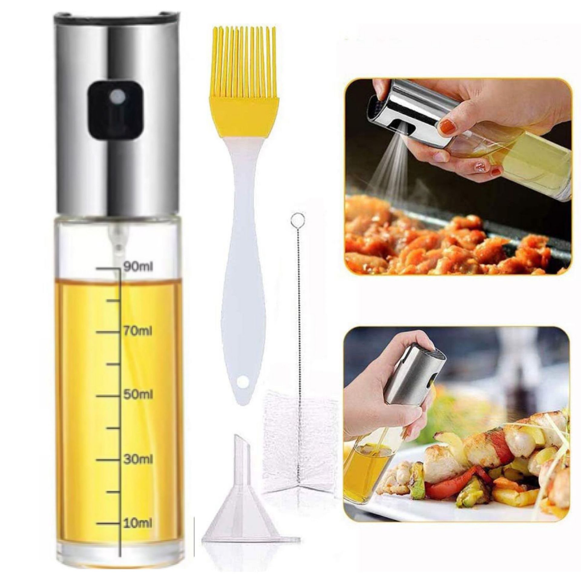 1* oil sprayer + brush
