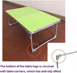 Custom Logo <strong>Foldable</strong> Portable <strong>Small</strong> Green <strong>Table</strong> for Computer Laptop - Product Image 3
