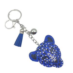 Nuevo Llavero Colgante Estilo Occidental con Diseño <span class=keywords><strong>de</strong></span> Guepardo, Incrustaciones <span class=keywords><strong>de</strong></span> Diamantes y Pedrerí<span class=keywords><strong>a</strong></span> Termoadhesiva, Adorno <span class=keywords><strong>de</strong></span> Animal Pequeño <span class=keywords><strong>de</strong></span> Aleación Metálica - Product Image 5