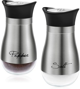 Pot à épices en acier inoxydable, salière <span class=keywords><strong>et</strong></span> poivrier de 120ml, en Stock - Product Image 1