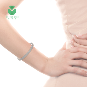 Perhiasan Gelang Berlian 18K Gelang Berlian Emas Putih Gelang Berlian Igi Wanita - Product Image 6