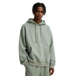 Fabricante de sudaderas con capucha TKAN263 al por mayor personalizado 450 550Gsm mezclas de algodón forro polar sudaderas con capucha de hombre de gran tamaño estampado con bordado - Product Image 4