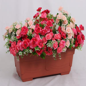 Prix usine vente en gros classique en <span class=keywords><strong>terre</strong></span> <span class=keywords><strong>cuite</strong></span> en plastique Pot de <span class=keywords><strong>fleur</strong></span> <span class=keywords><strong>rectangulaire</strong></span> jardinière pour la maison cour décoration extérieure - Product Image 1