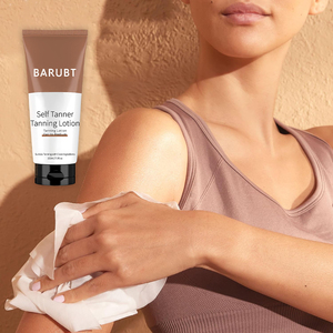 لوشن تسمير ذاتي للجسم بلون برونزي متوسط إلى داكن بزيت جوز الهند للاستخدام في أسرّة التسمير، متوفر بالجملة وبعلامة تجارية خاصة - Product Image 2