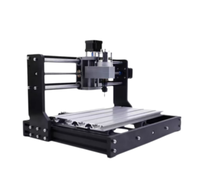 Kit de routeur CNC de bureau 3018 Pro, graveur laser portable, machine de gravure laser DIY 3 axes, 3 en 1, sculpture sur bois