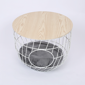 Table à manger de rangement Table basse élévatrice avec rangement Cage à chat pour table de canapé Meubles de salon Ensemble de canapés pour la maison Meubles - Product Image 4