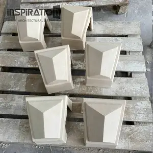 15 yıl GRC üreticisi profesyonel üretmek özel tasarım konut dekoratif dökme taş mimari korniş corbel