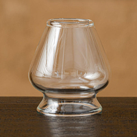 Support en verre coloré transparent pour fouet à matcha, support de séchage pour fouet en bambou, présentoir de comptoir pour bar à thé, vente en gros