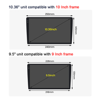 Krando Android13.0 8G 128G Ram 9/10 "2K HD QLED autoradio lecteur DVD universel 7708 unité principale multimédia DSP avec ventilateur de refroidissement