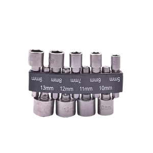 Оптовая продажа от производителя, инструмент для разборки гаек, набор резиновых лент 14 шт., немагнитная Шестигранная розетка и винтовой Съемник - Product Image 5