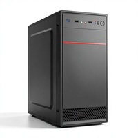Nouveau Boîtier PC de Bureau 2026 - Tour Moyenne Matx Universelle pour Ordinateur de Bureau avec Baie 5,25 Pouces pour Lecteur Optique