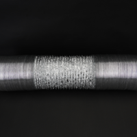 Bouches d'aération Flexible Grill Tuyau Aluminium Conduit Ventilation Simple ou Double Couche Aluminium Contemporain 10 Mètres 30 M/s 0.036mm