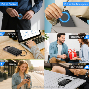<span class=keywords><strong>Mag</strong></span> Carga rápida PD 22,5 W Banco de energía inalámbrico magnético 10000mAh Cargador portátil Soporte plegable Cables incorporados Pantalla LED - Product Image 5