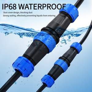 Industrial Aviation 2 Paar IP68 SP21 Schnell kabelst ecker 2/Pin Stecker Buchse Schraube Crimp Wasserdichtes Kupfer - Product Image 5