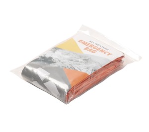 Sac de couchage d'urgence léger et thermique pour le camping en plein air avec cordon de serrage, sac de couchage de survie en gros - Product Image 4