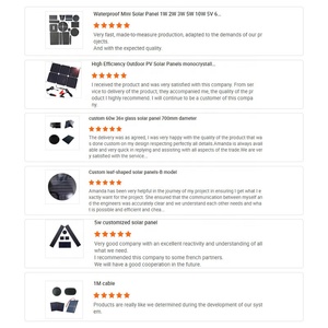 Manufacturer Supply Customized Mini SunPower Monocrystalline Flexible <strong>Solar</strong> <strong>Panels</strong> 5W 15W 20W <strong>30W</strong> for IoT Devices - Product Image 5