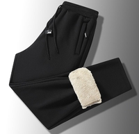 Liquidation Soldes Pantalons de survêtement d'hiver pour hommes, pantalons décontractés épais et chauds doublés de polaire, pantalons de salon à taille élastique (grande taille disponible)