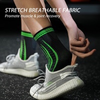 Attelle de cheville élastique universelle VBOSI pour le sport, la gym, la course à pied, la randonnée, le basketball, confort et soutien de compression supérieurs