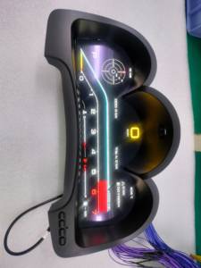 แผงหน้าปัดรถ Linux <span class=keywords><strong>Digital</strong></span> Cluster สำหรับ Toyota HILUX 2005-2015 LCD อุปกรณ์แผงหน้าปัดรถยนต์ - Product Image 4