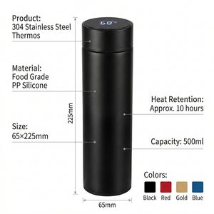 Personalized Office Gift <b>Set</b> Thermos Leather <b>Notebook</b> Pen Umbrella Promotional Christmas New Year Gift for Employees VIP Clients - Product Image 3
