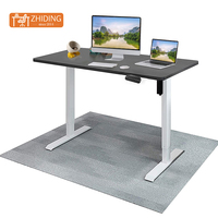 Puissant lisse simple moteur ascenseur jambes faible bruit assis support électrique hauteur réglable bureau debout