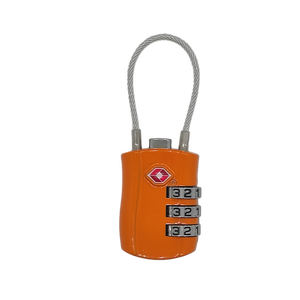 उचित मूल्य शीर्ष गुणवत्ता कीलेस टीसा केबल लॉक <span class=keywords><strong>Tsa</strong></span> 3 डिजिटल संयोजन लॉक - Product Image 2