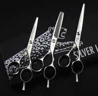 JAGUAR Friseur Haars chere Professional 5.5/6.0/6.5 9CR 62HRC Härte schneiden/Ausdünnen Silbers chere
