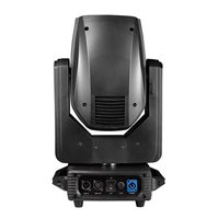 Projecteur Beam 295W Température de couleur 8500K 13 filtres de couleur + effet demi-couleur blanc Double prisme : Prisme rotatif à 8 facettes et Prisme nid d'abeille 8+16