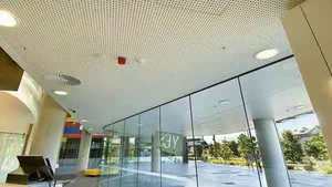 Pannelli Acustici <span class=keywords><strong>in</strong></span> Gesso Perforato 1200X2400mm, <span class=keywords><strong>Cartongesso</strong></span> Fonoassorbente 12mm per <span class=keywords><strong>Soffitti</strong></span> Decorativi - Product Image 4