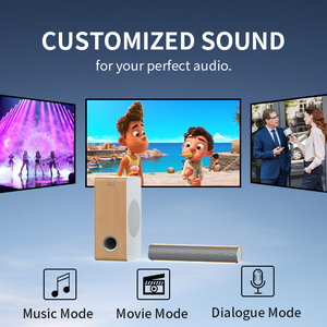 <span class=keywords><strong>Barre</strong></span> <span class=keywords><strong>de</strong></span> <span class=keywords><strong>son</strong></span> <span class=keywords><strong>de</strong></span> cinéma maison 2.1 canaux avec subwoofer sans fil opération facile fonctionnalité USB Modes <span class=keywords><strong>de</strong></span> dialogue <span class=keywords><strong>de</strong></span> <span class=keywords><strong>musique</strong></span> <span class=keywords><strong>de</strong></span> film pour la télévision - Product Image 3