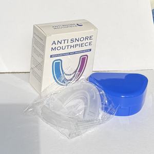 プロのいびき防止マウスピース、ソフトないびき防止マウスガード、自宅や旅行に便利な快適な歯科用いびき軽減器具 - Product Image 3