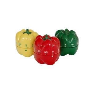 Minuteur de cuisine créatif en forme de pomme, compte à rebours mécanique de 60 minutes, minuteur rotatif - Product Image 6