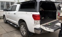 Capot rigide de camion Overland de 5ft et 6ft, le plus bien noté, en aluminium, pour Toyota Tacoma 4ème génération 2024 2025