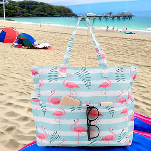 Sac de voyage léger et imperméable pour femmes, sac de plage d'été, sac de plage, sac à bandoulière, sac de week-end, échantillon gratuit - Product Image 6