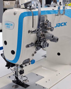 Machine à coudre industrielle à point noué informatisée à deux aiguilles JACK JK-58720J, grand crochet, aiguilles fixes - Product Image 3