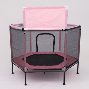 <span class=keywords><strong>Trampolín</strong></span> Interior para Niños <span class=keywords><strong>y</strong></span> Bebés, Cama Elástica <span class=keywords><strong>con</strong></span> Barandilla de Seguridad para Niños <span class=keywords><strong>y</strong></span> Niñas, Uso Familiar - Product Image 2