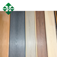 Panneaux muraux en PVC en gros, imperméables, pour extérieur et intérieur, panneaux composites en bois WPC pour la décoration intérieure
