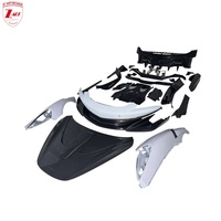 Kit carrosserie Z-ART 600LT pour McLaren 540 570S, kit de tuning en fibre de carbone sèche pour 570S 570 600LT + capot avant, seuil de porte