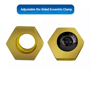 6 pièces de colliers de serrage excentriques hexagonaux M4 M5 M6 M8 <span class=keywords><strong>M10</strong></span>, fixation de type étau OK, en acier inoxydable, pour serrage d'ancrage de précision avec écrou - Product Image 4