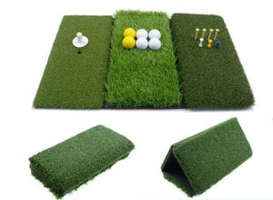 Tapete de <span class=keywords><strong>Golf</strong></span> Shuran 2025, Combinación de Tres Tipos de Césped, Plegable, para Diestros, para Práctica de Swing y Chip, Uso Interior y Exterior, Portátil - Product Image 5