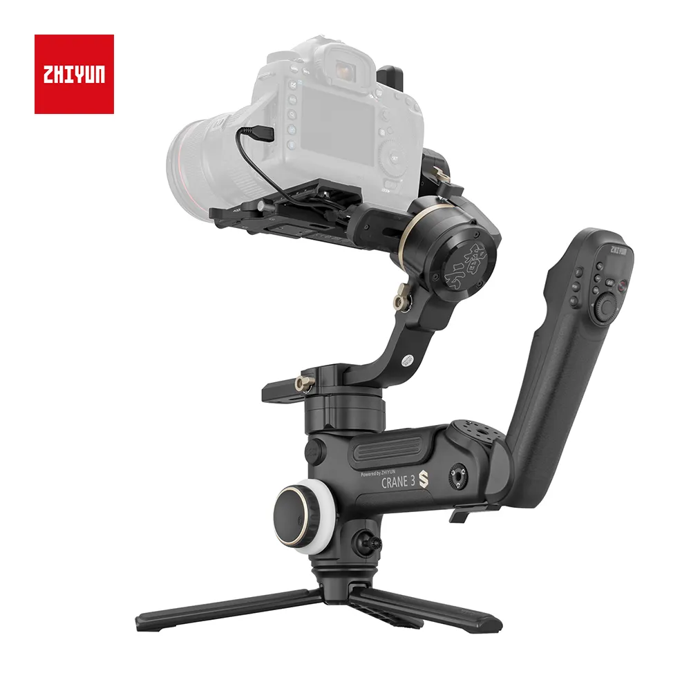 ZHIYUN Crane 3S 3-Axis Camera Gimbal Handheld Stabilizer Support 6.5KG DSLR Camcorder Video Cameras for Nikon Canon Sony